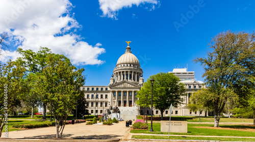 The Mississippi Capitol Building in Jackson, MS photo