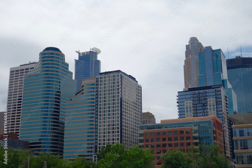 Skyline Scenes in Minneapolis