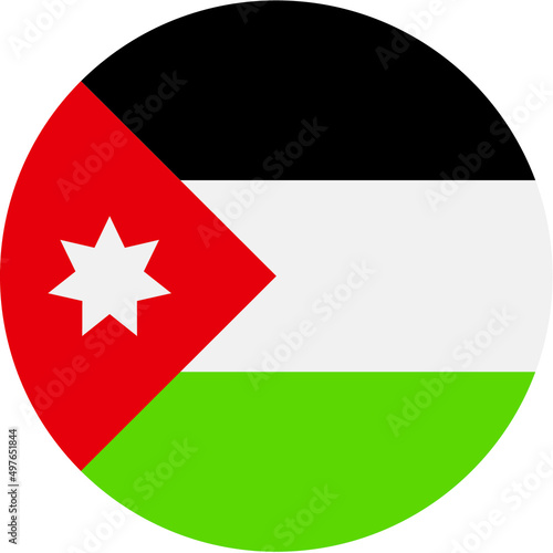Free Download jordan Flag Vector - GFXLoad