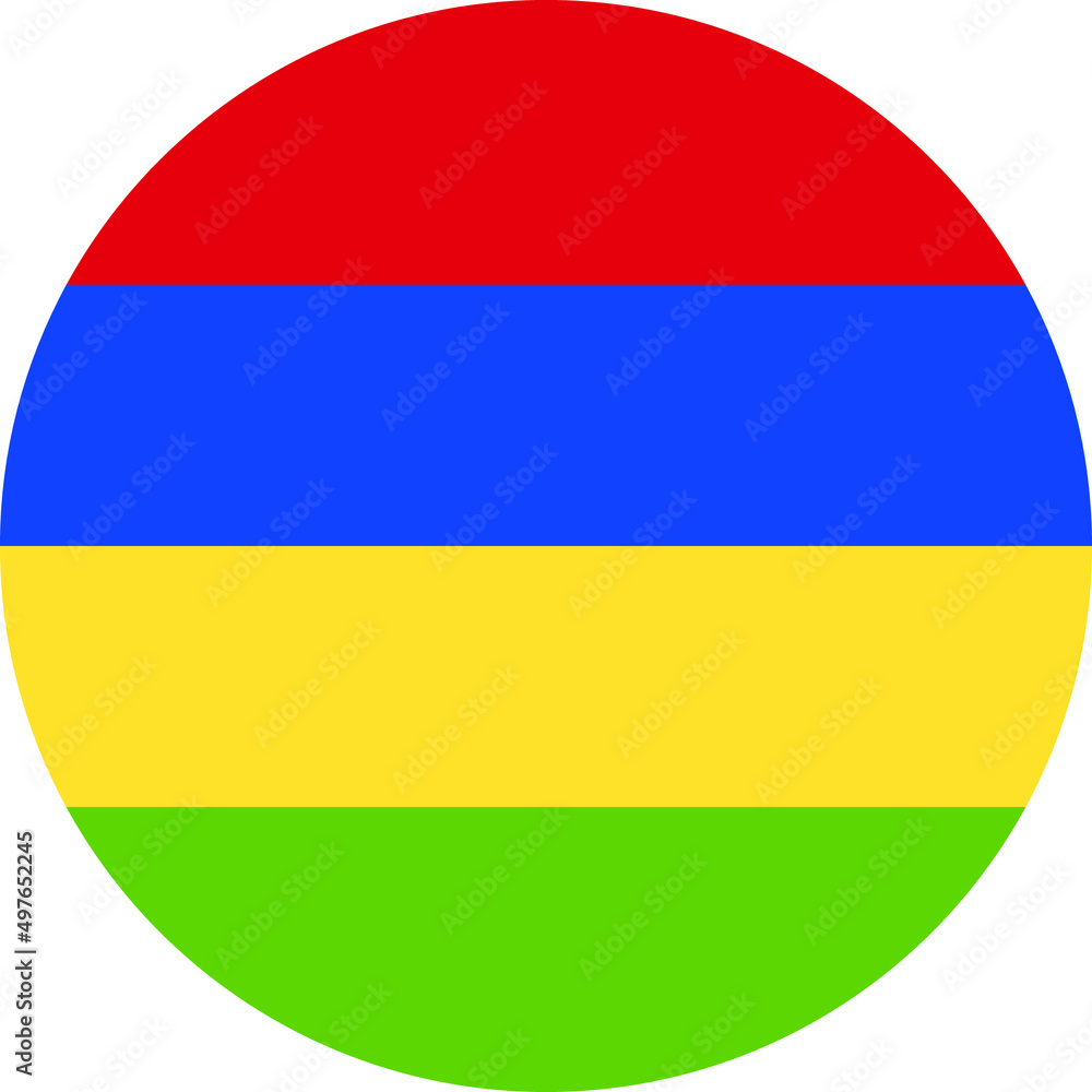 mauritius Flag Vector