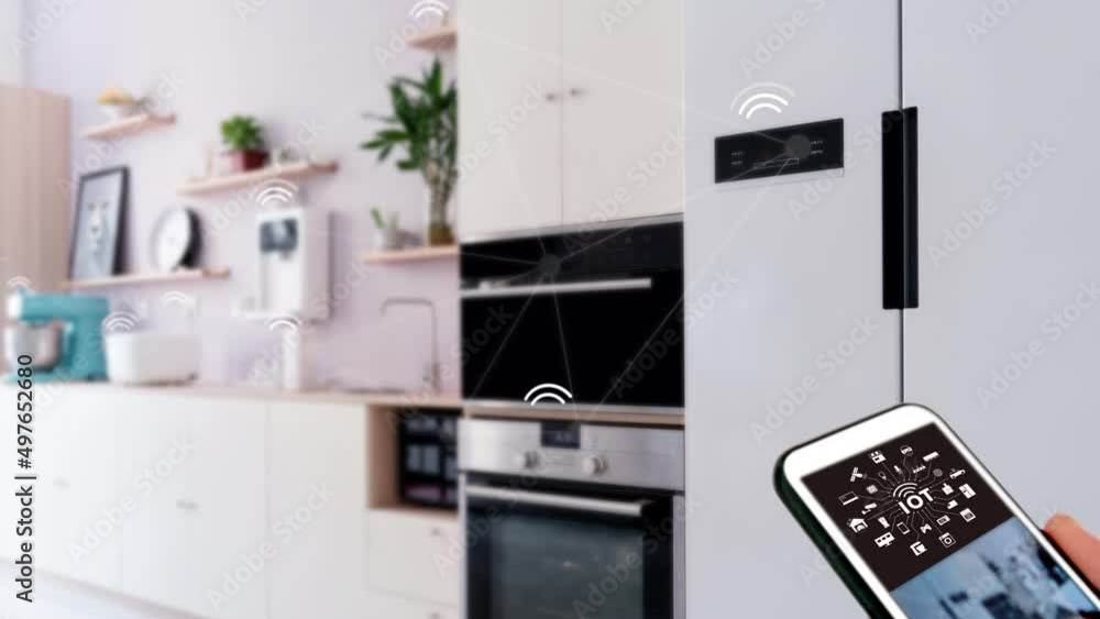 Smart home, operating system concept of future. Smart home, operating system concept of future.