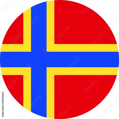 orkney islands Flag Vector