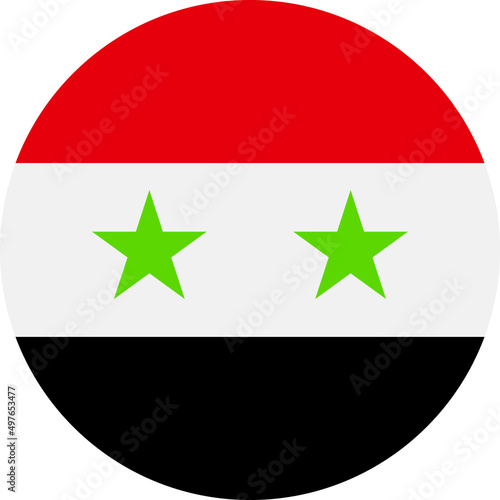 syria Flag Vector