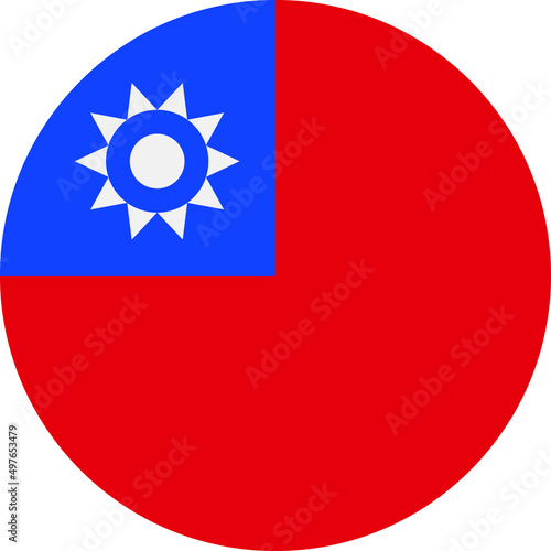 taiwan Flag Vector