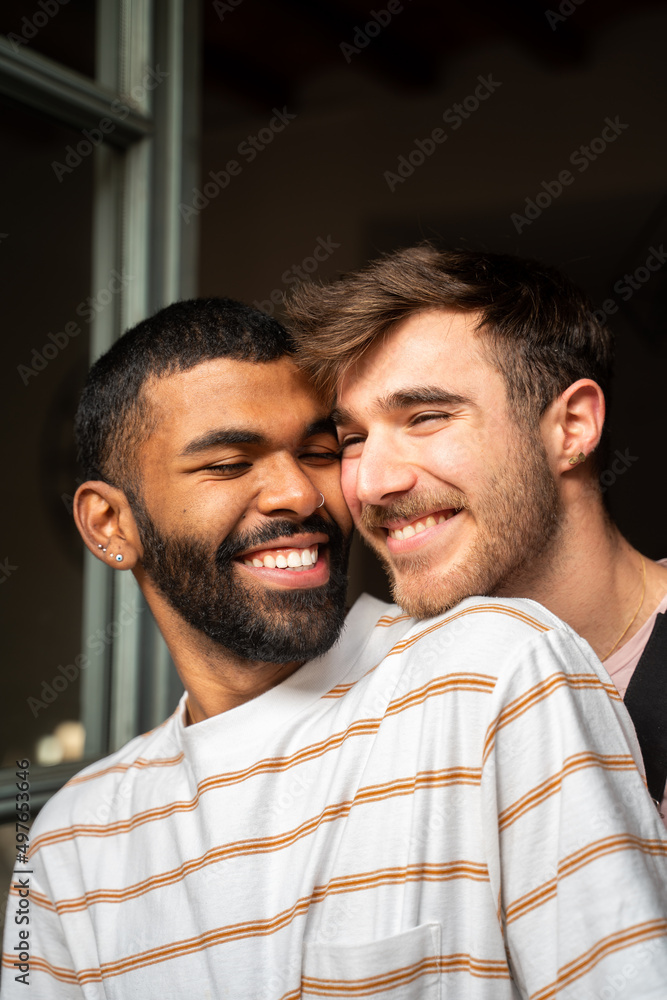 Gay Couple Portrait Gay Couple Portrait