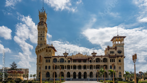 Fotografia, Obraz The old Montazah Royal Palace in the park of Alexandria