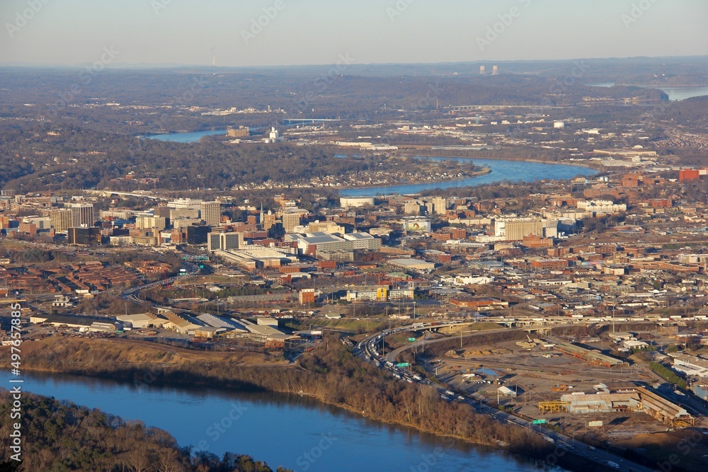 Fototapeta premium Scenic City Hikes