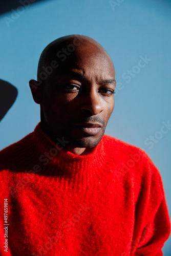 African American Guy Portrait photo