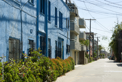 Small road at Venice beach, California