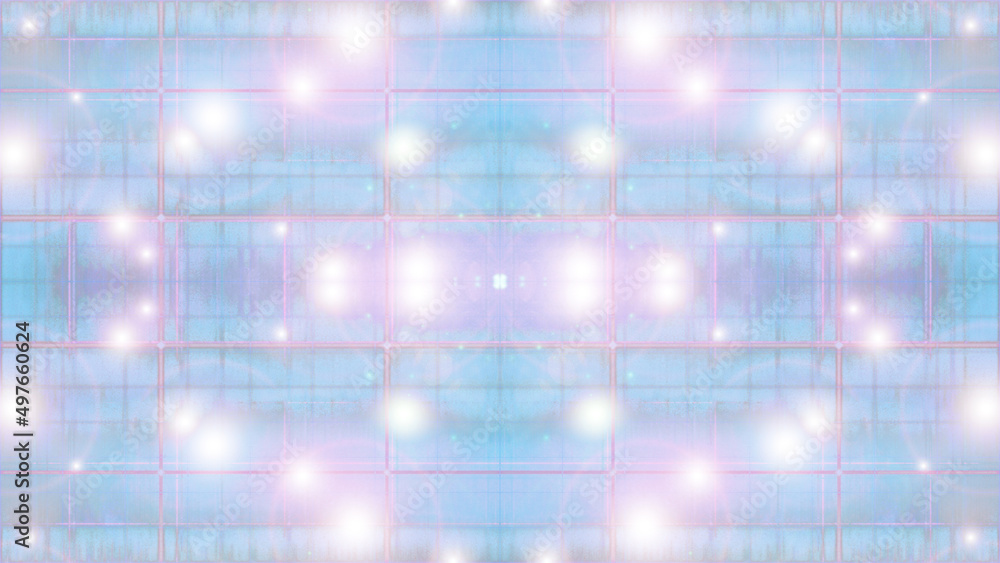 Obraz premium Abstract futuristic grid shape background image.