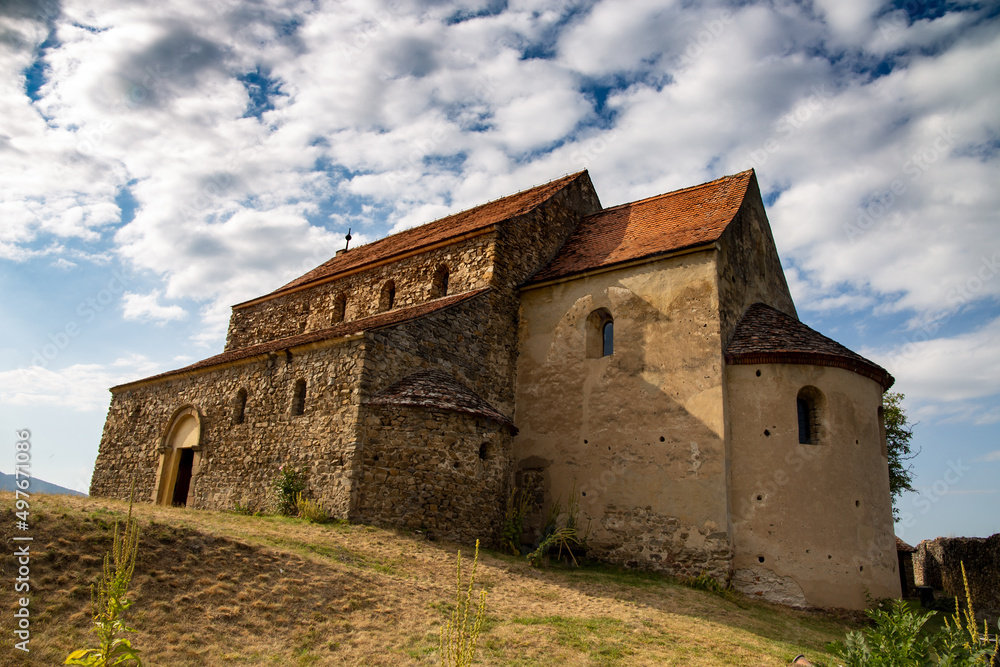 Kirchenburg in Cisnadioara, Transsilvanien (Michelsberg, Siebenbürgen), Rumänien Kirchenburg in Cisnadioara, Transsilvanien (Michelsberg, Siebenbürgen), Rumänien