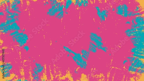 Abstract Colorful Vintage Grunge Texture Design Background