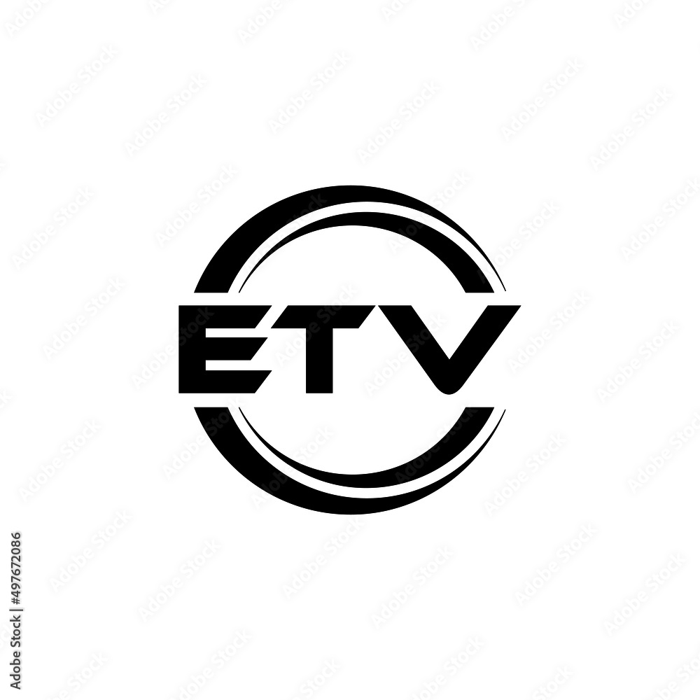 ETV letter logo design with white background in illustrator, vector logo modern alphabet font overlap style. calligraphy designs for logo, Poster, Invitation, etc. ETV letter logo design with white background in illustrator, vector logo modern alphabet font overlap style. calligraphy designs for logo, Poster, Invitation, etc.