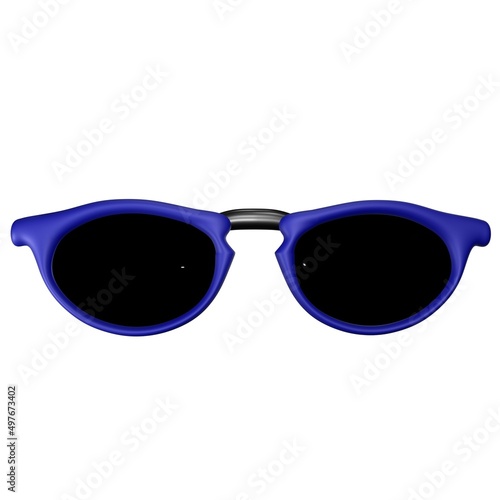 Diamonds sunglasses with navy frames