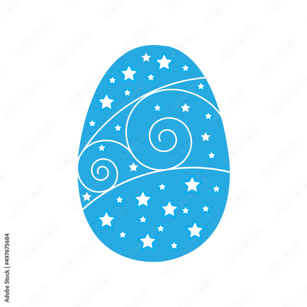 Naklejka premium Happy Easter Egg Sublimation Design, Easter sublimation Design, Easter Egg Floral Design.