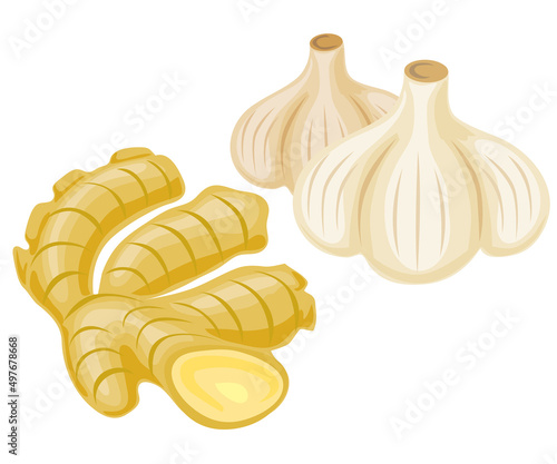 生姜とニンニク「