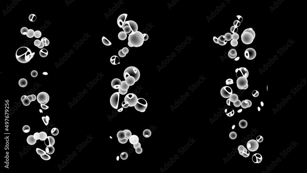 numbers made of bubbles numbers made of bubbles