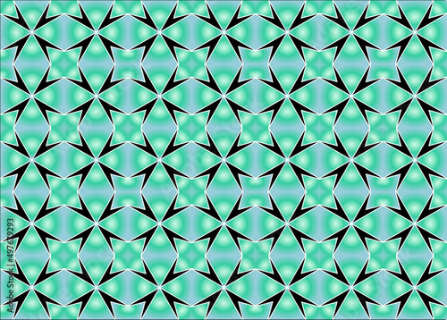 seamless abstract vector geometric background
