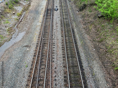 railway in the countryside