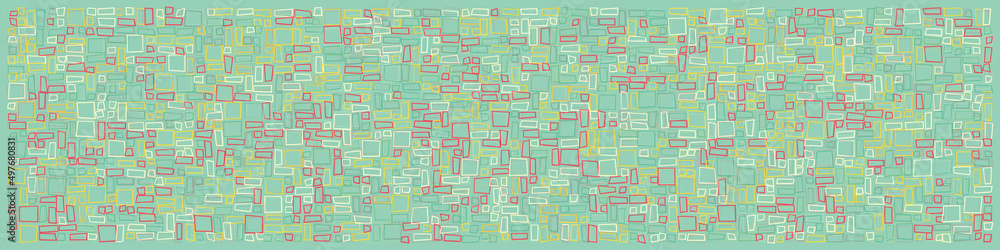 Offset Quads generative art background art illustration Offset Quads generative art background art illustration