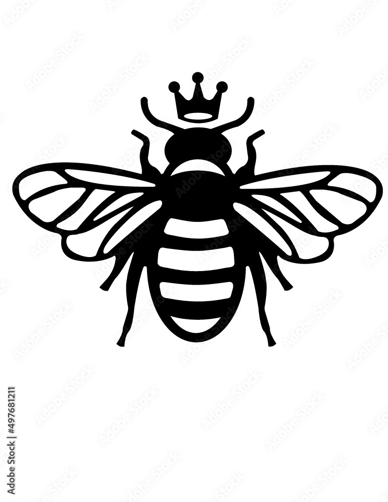 Obraz premium Queen Bee