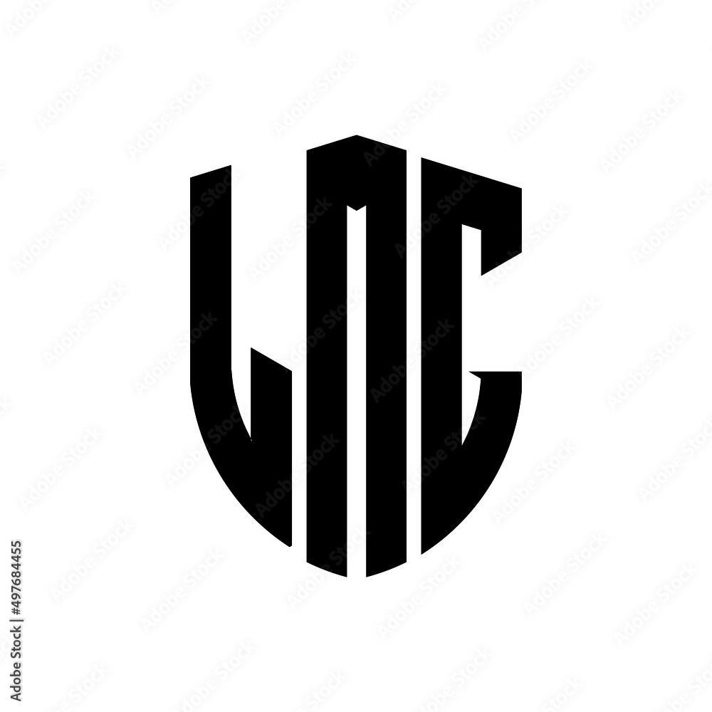LMG letter logo design. LMG modern letter logo with black background