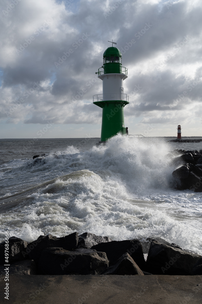 Obraz premium Warnemünde