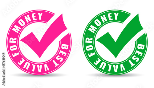 Best value for money vector icon