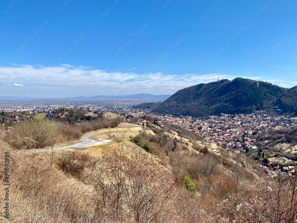 Brasov city area