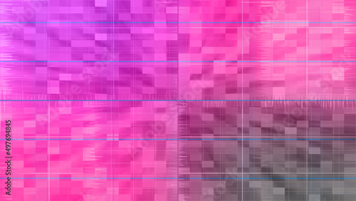 Abstract glitch art background image.