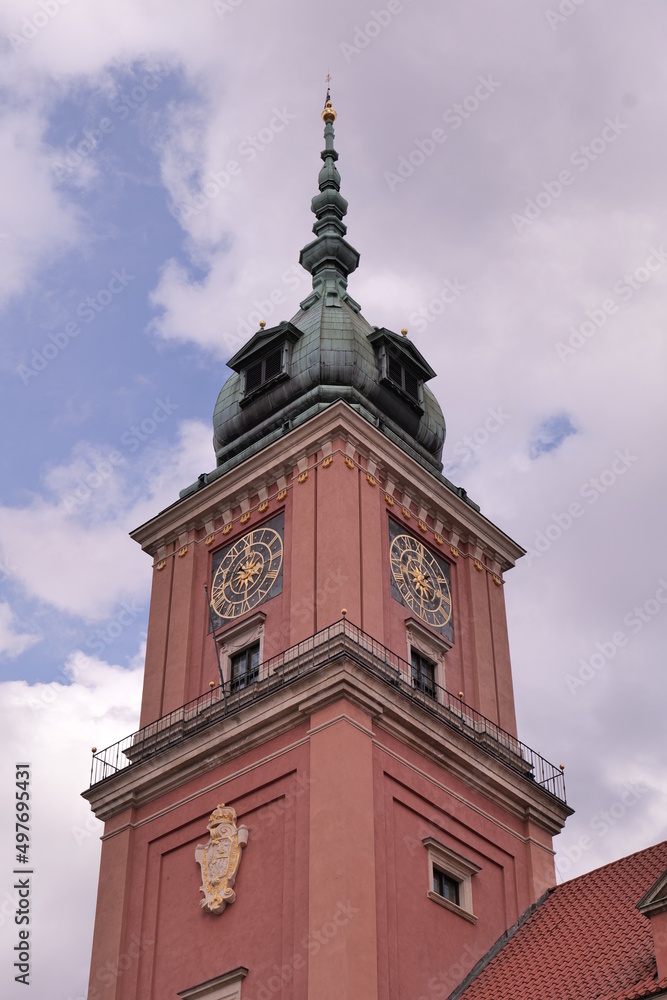 There are many beautiful historical buildings and temples in Warsaw. Warsaw (Poland).
