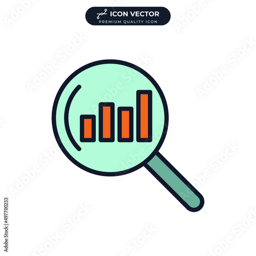 seo icon symbol template for graphic and web design collection logo vector illustration