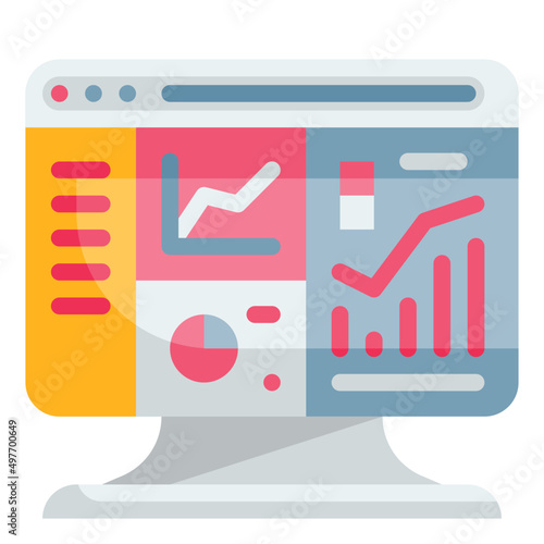 dashboard flat icon