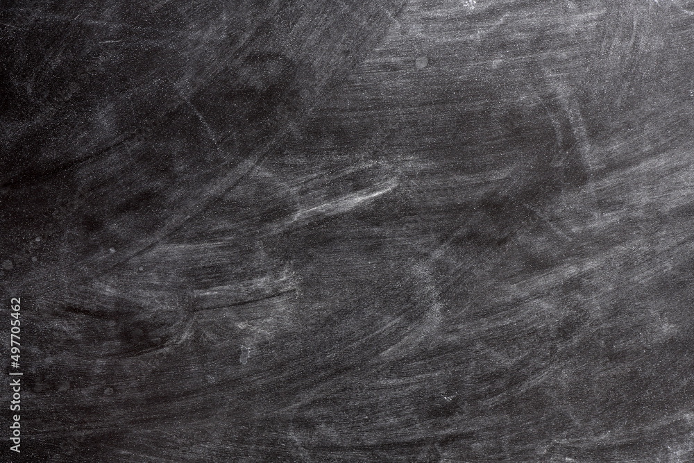 Fototapeta premium Empty school chalk board. Empty space to enter text or insert graphics. Concept in education or business.