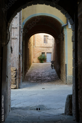 Buonconvento  medieval city in Siena province