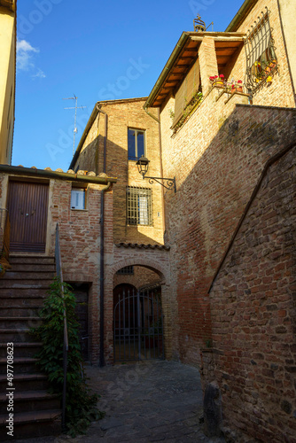 Buonconvento, medieval city in Siena province © Claudio Colombo