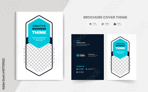 Corporate company profile business brochure template layout creative and clean annul report professional business brochure template design fully editable