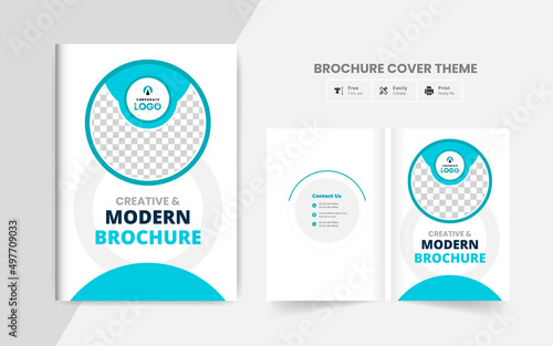 Corporate company profile business brochure template layout creative and clean annul report professional business brochure template design fully editable
