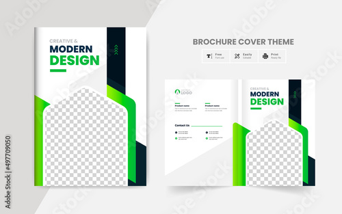 Corporate company profile business brochure template layout creative and clean annul report professional business brochure template design fully editable