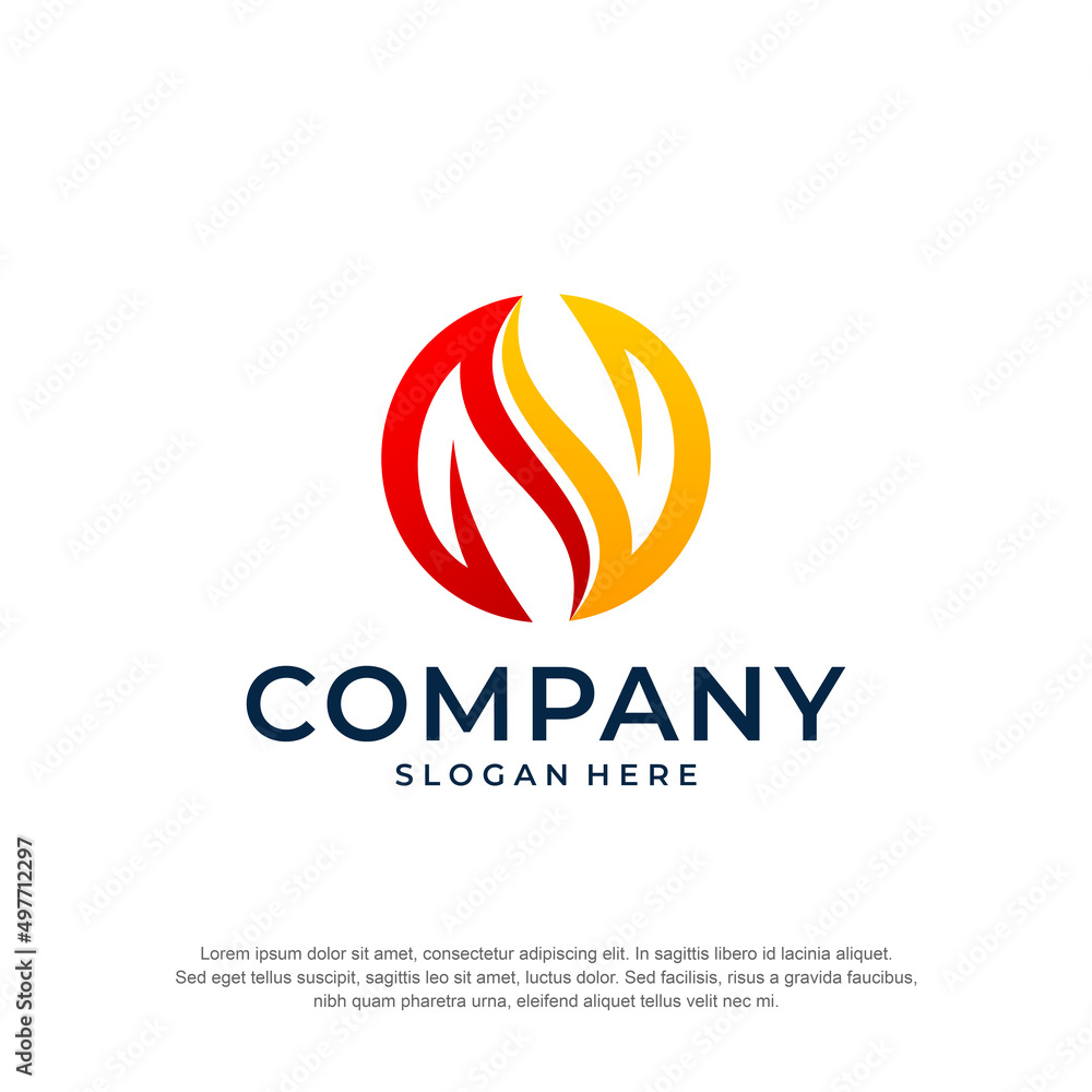 leaf logo circle initial N premium vector leaf logo circle initial N premium vector