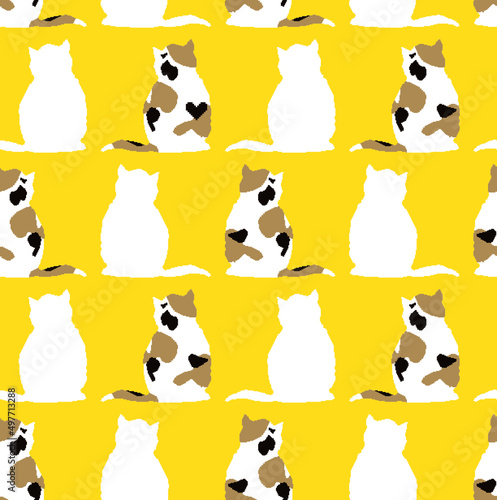 三毛猫・仔猫_CATS Pattern0408MK44