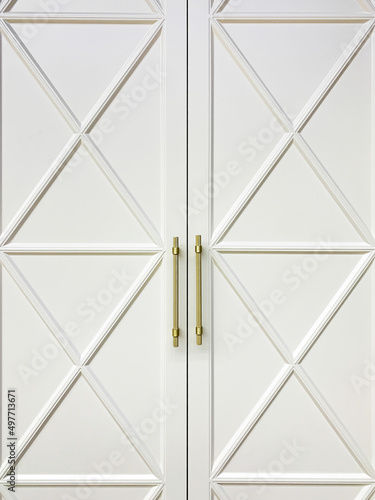 Door handle, part of the door