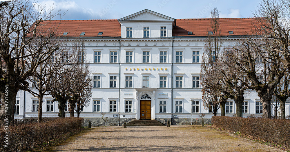 Naklejka premium Das ehemalige Pädagogium in Putbus auf der Insel Rügen