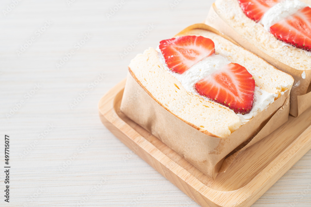 pancake sandwich strawberry fresh cream pancake sandwich strawberry fresh cream