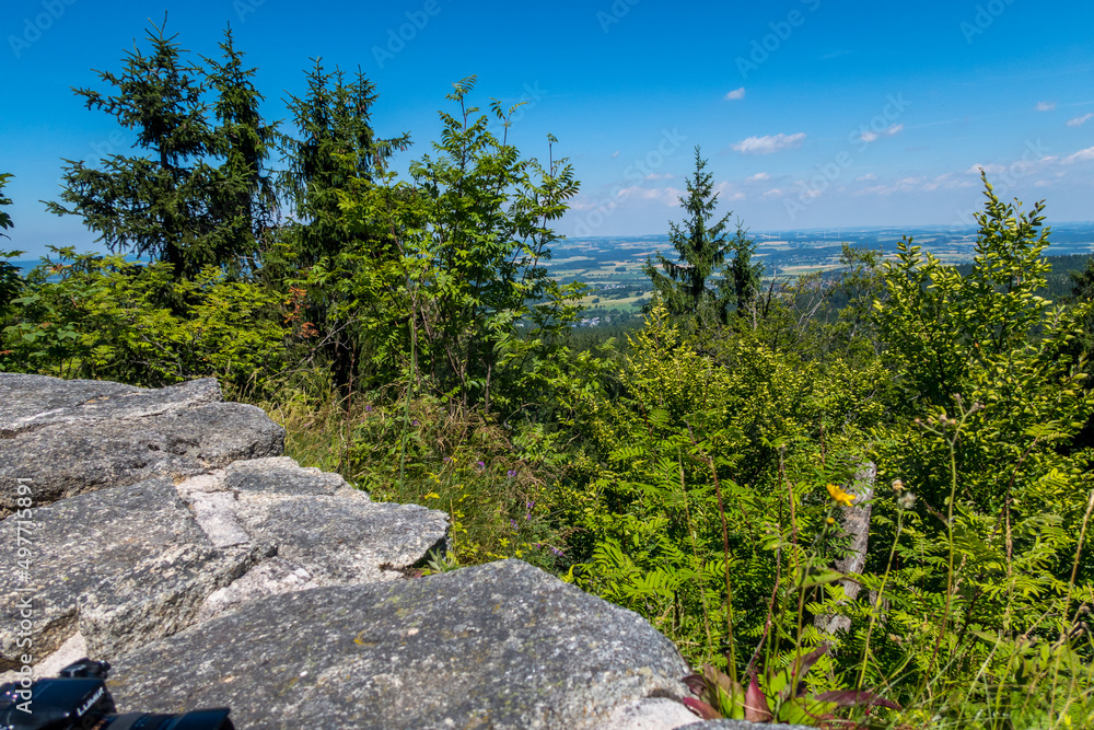 Berggipfel mit Aussicht