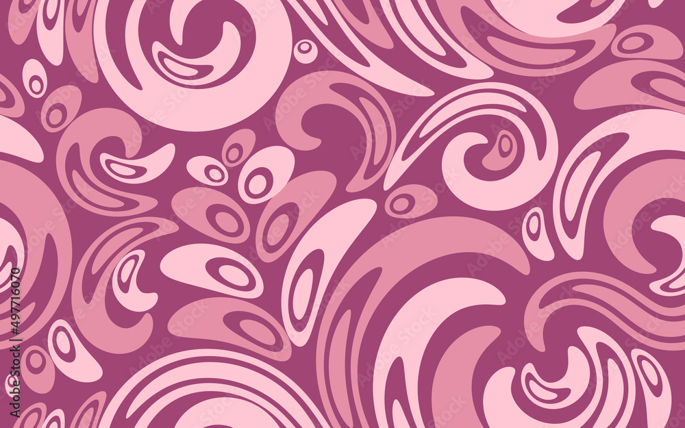 Seamless pink abstract pattern. Seamless pink abstract pattern.