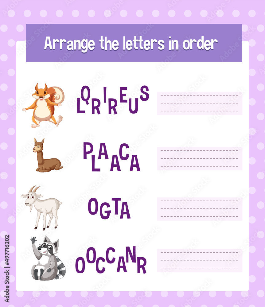 Fun animal boardgame template Fun animal boardgame template