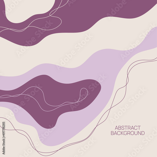 Abstract feminine background