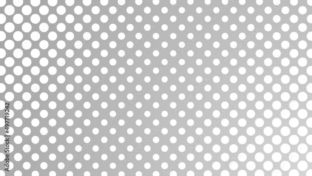 グラデーション背景素材　波のように動くドット模様