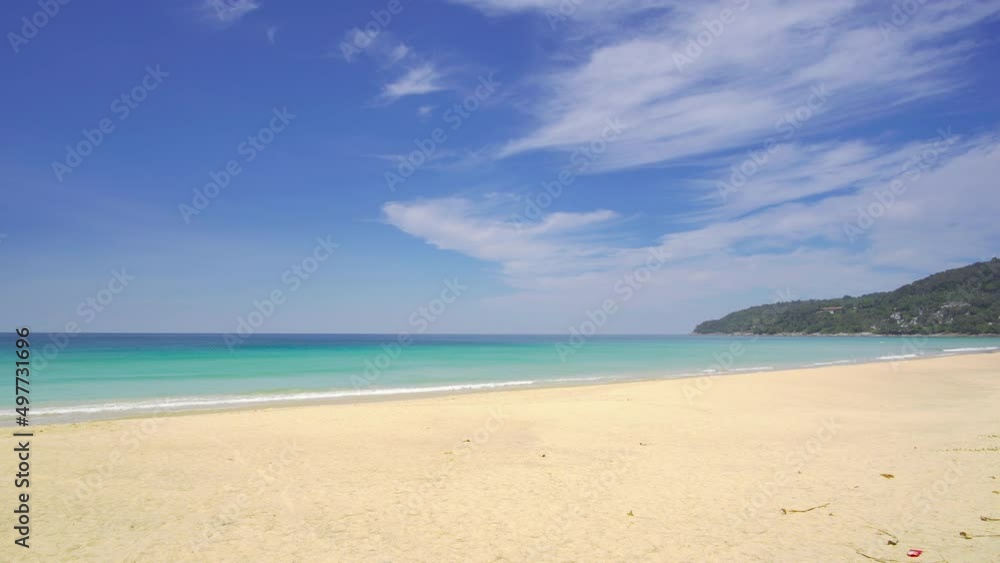 PHUKET THAILAND BEACH ISLAND TRAVEL Shot on tripod stand Nature and travel concept PHUKET THAILAND BEACH ISLAND TRAVEL Shot on tripod stand Nature and travel concept